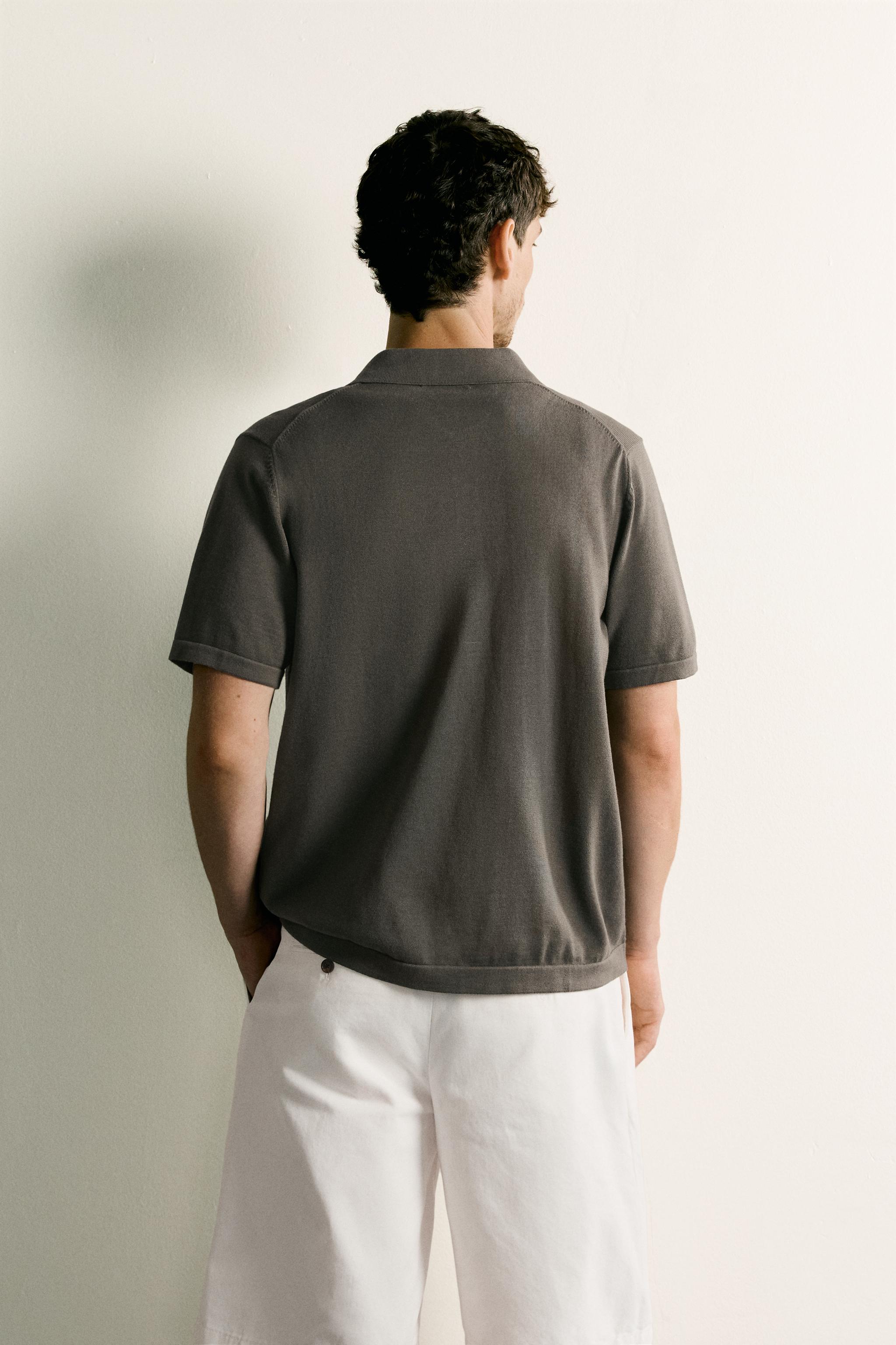CHEMISE EN MAILLE RELAXED FIT